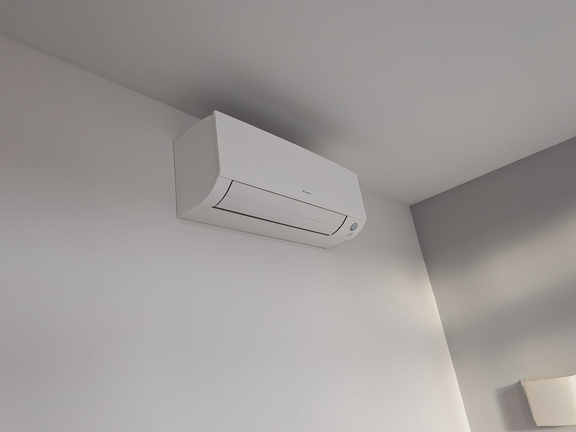 Installation de climatisation réversible